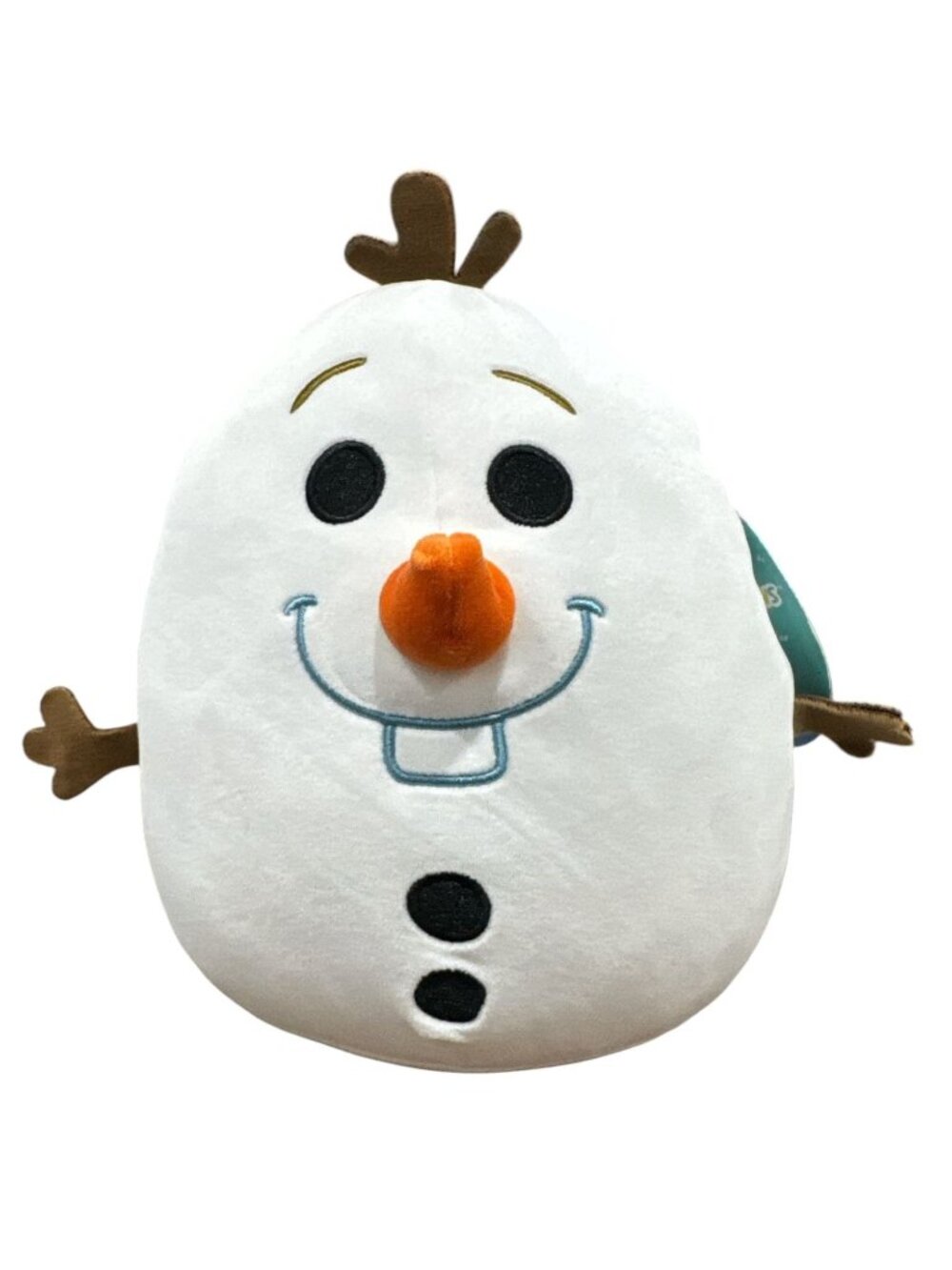 Disney Squishmallows Olaf Plush Toy 8" Soft Stuffed Snowman Collectible